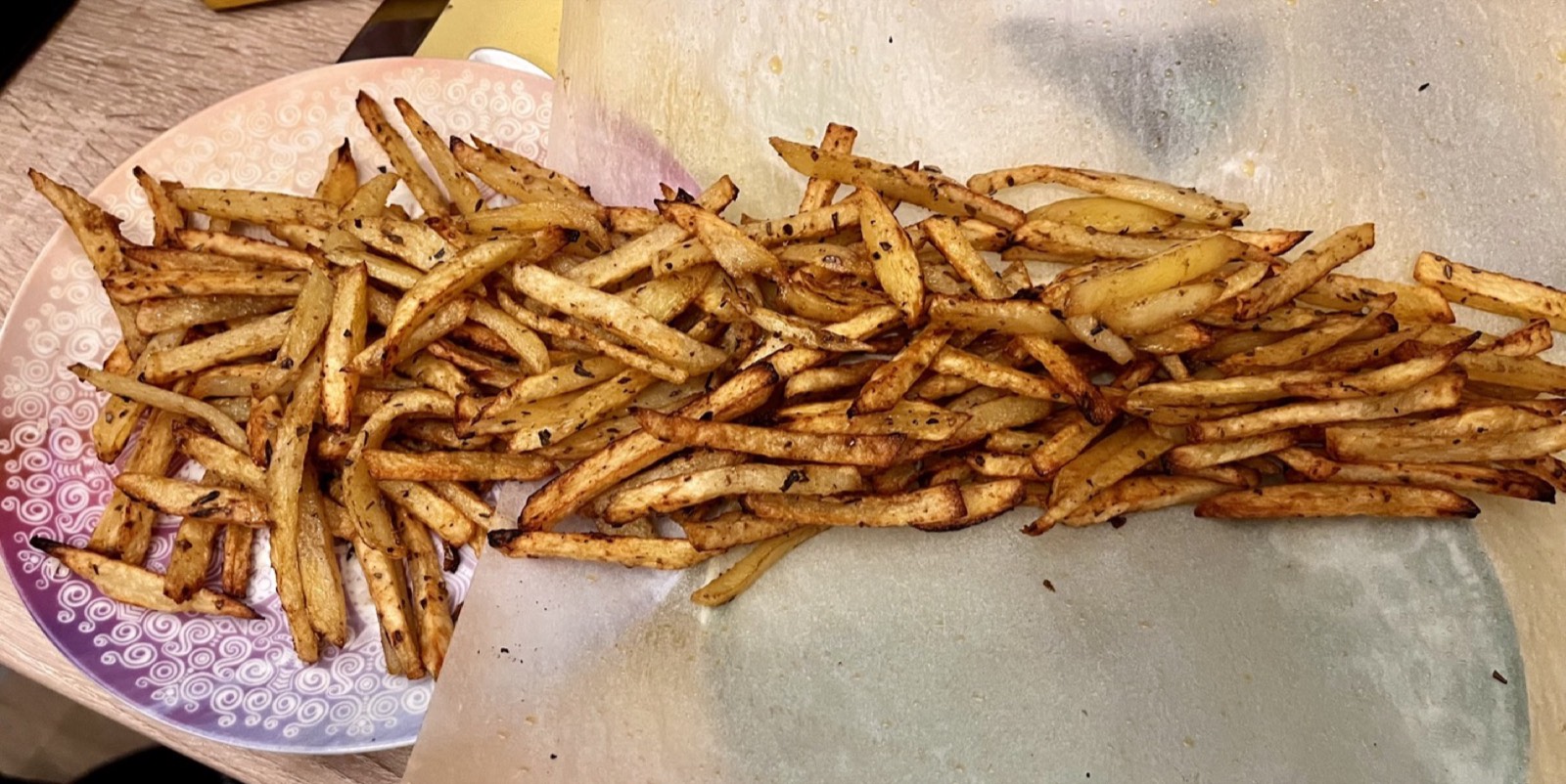 Frytki pieczone